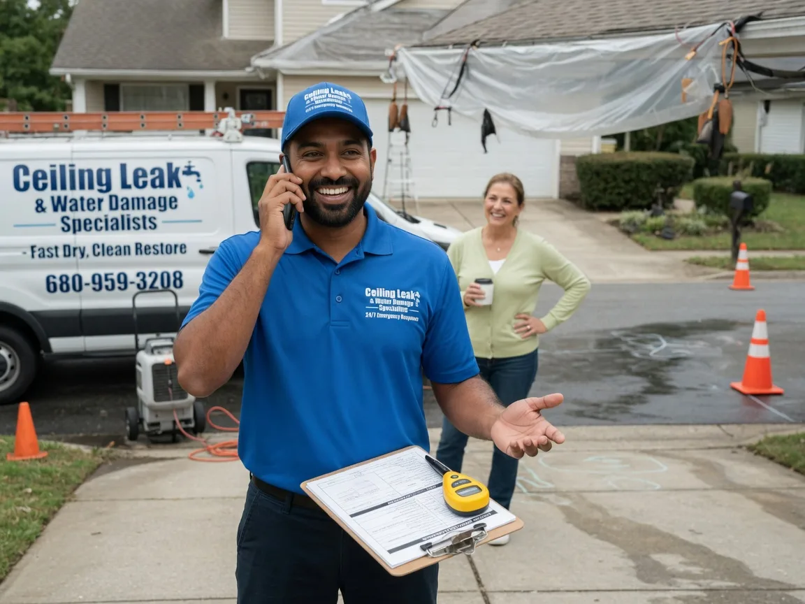Ceiling Leak Cleanup Greensboro, GA FAQs